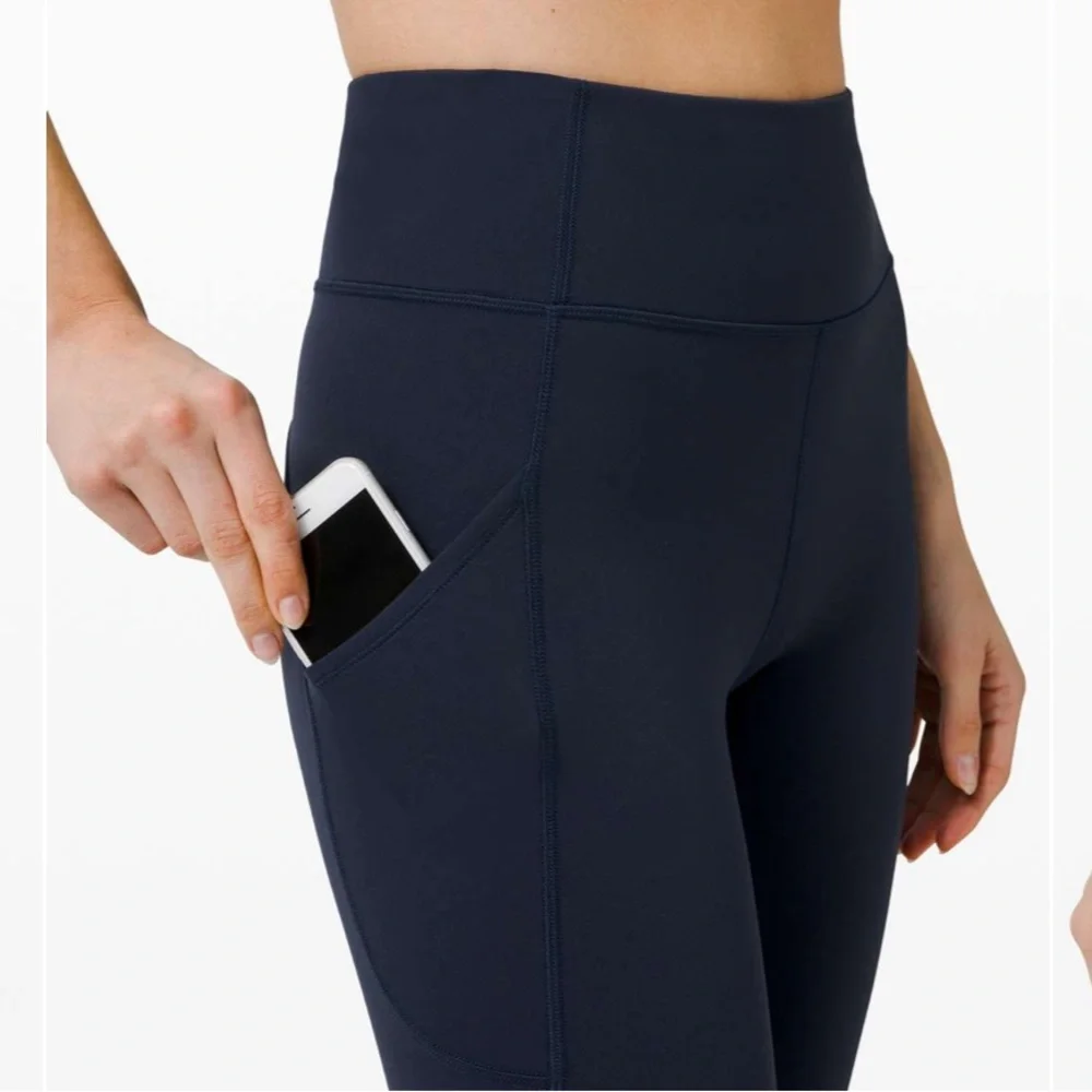 lululemon athletica Navy High-Rise Leggings